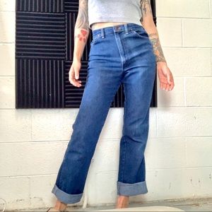 Vintage Wide-Leg High-Rise Jeans